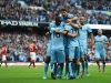 Manchesteru nadále vládnou City, derby rozhodl Sergio Agüero