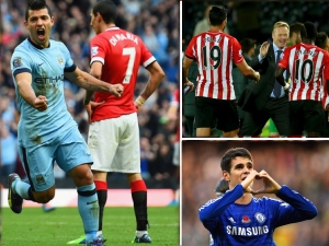 Ohlédnutí za 10. kolem PL: Agüero rozhodl derby a už je v čele, Saints se drží Chelsea, United jsou na tom hůře než pod Moyesem