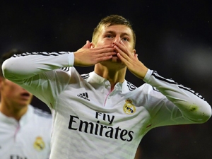 Nejlepším hráčem Realu byl včera podle Ancelottiho Toni Kroos