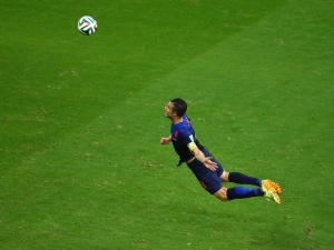 Diego Costa, Robin Van Persie a Zlatan Ibrahimovič v nominaci na gól roku