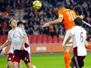 Nizozemci odpověděli na kritiku výhrou 6:0 nad Lotyšskem 