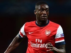 Útočník Arsenalu Sanogo bude hostovat v Crystal Palace 
