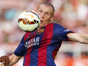 Budu hrát klidně krajního obránce, pokud to bude Luis Enrique potřebovat, řekl Jérémy Mathieu