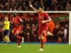 Martin Škrtel v sedmé minutě nastavení zařídil Liverpoolu remízu 2:2 s Arsenalem