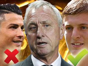 Cruyff: Zlatý míč pro Ronalda? Je to výsměch. Kroos si ho zasloužil víc
