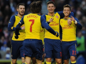 Rosický krásným gólem v FA Cupu zařídil postup Arsenalu přes Brighton
