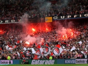 UEFA nebude trestat Feyenoord za řádění fanoušků v ulicích Říma
