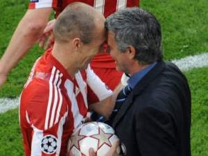 Mourinho měl na mou kariéru zásadní vliv, tvrdí Robben a cení si, že mohl hrát pod nejlepšími trenéry