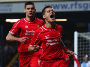 Coutinho poslal Liverpool do semifinále FA Cupu