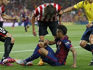 Neymar vytočil hráče Athleticu svými parádičkami. Dělat je stejně nepřestanu, říká Brazilec