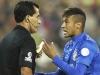 Pravidla jsou vždy proti mně, zlobil se Neymar po vyloučení