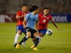 Fotbalisté Chile vyřadili na Copa América obhájce z Uruguaye
