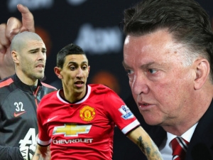 Louis van Gaal: Budoucnost Di Maríi je nejistá. Valdés určitě odejde, nedodržuje naši filozofii