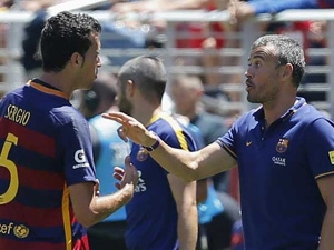 Barca podlehla United, pro Enriqueho prý dobrý zápas