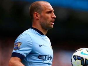 Manchester City přišel na měsíc o Pabla Zabaletu