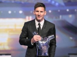 Nejlepším fotbalistou v Evropě v uplynulé sezoně byl Messi