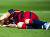 Barcelona sice Las Palmas porazila, ale zranil se jí Messi. Real Madrid ztratil po domácí remíze s Málagou