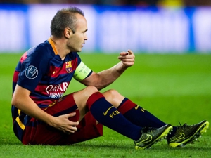 Další kalamita pro Barçu: Iniesta zraněný na 4-6 týdnů