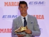 Ronaldo převzal rekordní čtvrtou Zlatou kopačku