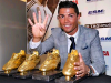 Ronaldo se čtvrtou Zlatou kopačkou v ruce: Chci pátou, šestou...A hrát do čtyřiceti v Realu