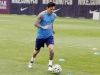 Messi po zranění vazu poprvé trénoval s Barcelonou