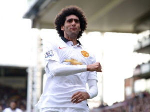 Trenér Belgie radí Marouane Fellainimu, aby opustil Manchester United