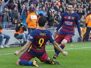 Barcelona porazila Atlético, které ale bylo důstojným soupeřem i v devíti