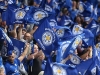 Fanoušci Leicesteru City při oslavě vstřeleného gólu způsobili mini-zemětřesení
