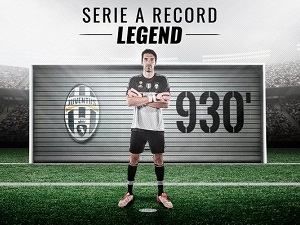 Buffon stanovil nový rekord v neprůstřelnosti v Serii A 