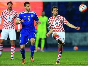 Chorvatští fotbalisté porazili v přípravě Izrael 2:0