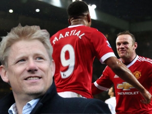Peter Schmeichel radí Louisi van Gaalovi: Martial na hrot, Rooney do zálohy, pauza pro Rashforda