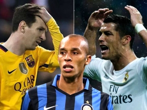 Miranda: Messi s Cristianem Ronaldem by v Serii A tak často neskórovali, měli by to těžší