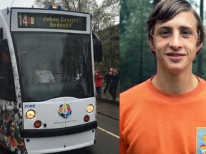 V Amsterodamu jezdí Cruyffova tramvaj