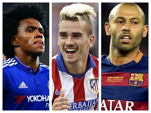 Přestupové spekulace: Mou chce v United Williana, Chelsea nevzdává Griezmanna, Mascherano na odchodu z Barçy