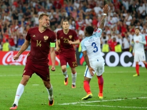 EURO 2016: Rusové v závěru obrali Anglii o dva body