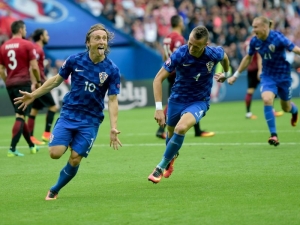 EURO 2016: Fantastická branka Luky Modriče rozhodla o vítězství Chorvatska nad Tureckem