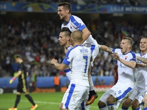 EURO 2016: Slovensko udrželo výhru proti Rusku a slaví zisk tří bodů