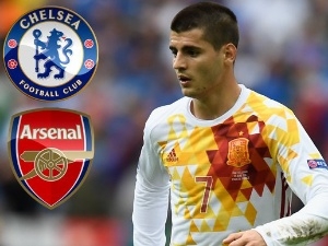 Morata zřejmě odmítne Chelsea na úkor Arsenalu