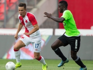 Slavia se rozešla s Rio Ave bez branek, Škodův gól rozhodčí neuznali