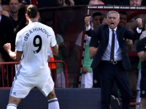 José Mourinho: Zlatan Ibrahimovič je ve 34 letech na svém vrcholu