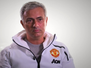 Natěšený José Mourinho před derby hovořil o Guardiolovi a o titulu