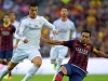 Barcelonským hráčům se pochopitelně příliš nelíbily Ronaldovy výroky na adresu Xaviho. Ale ne všem