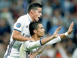 Cristiano má lví podíl na tom, že James zůstal v Realu, Ramose ponížil Nike
