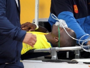 Útočník Evertonu Enner Valencia předstíral zranění, aby se vyhnul zatčení