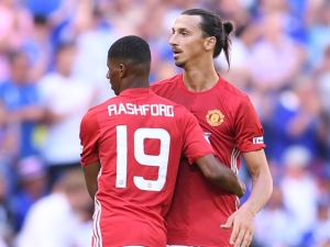 Rashford chválí vítěznou mentalitu Zlatana Ibrahimoviče