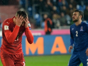 Šance na postup znovu klesají, ani Ázerbajdžán na české půdě neinkasoval