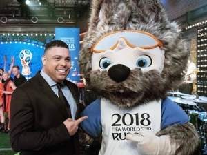 Maskotem fotbalového MS 2018 v Rusku je vlk Zabivaka