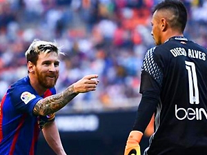 Co řekl brankář Alves Messimu před penaltou?