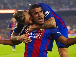 Kanonýr Rafinha letos pětkrát vystřelil na bránu a dal pět gólů. Podle Enriqueho týmu scházela svěžest