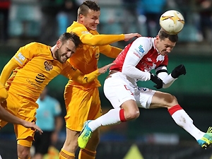 Slavia otočila derby s Duklou, Zlín se přiblížil na bod vedoucí Plzni